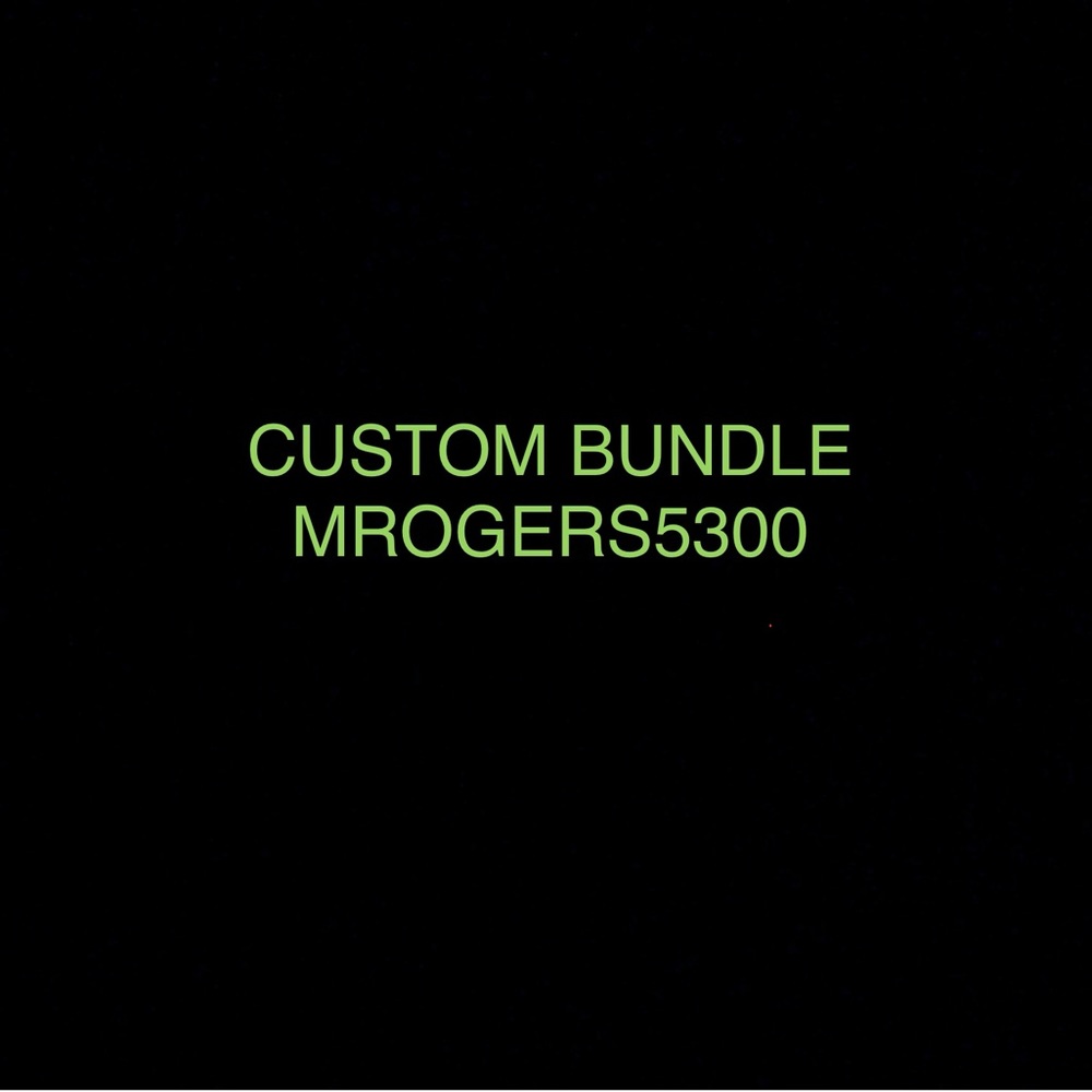 Customized for a specific buyer.  Please do not offer otherwise